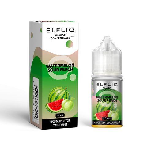 Ароматизатор Elfliq Watermelon Sour Peach 50-375 фото