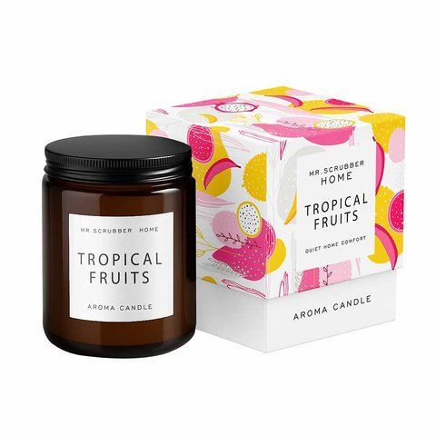 Ароматична свічка Tropical Fruits Mr.SCRUBBER 902 фото